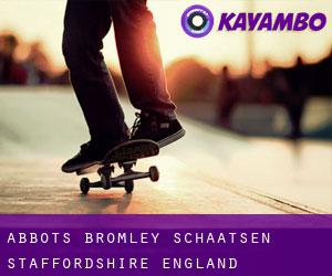 Abbots Bromley schaatsen (Staffordshire, England)