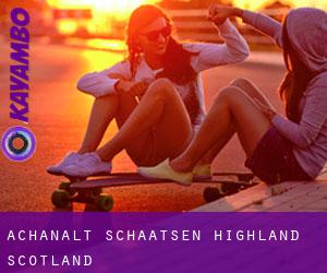 Achanalt schaatsen (Highland, Scotland)