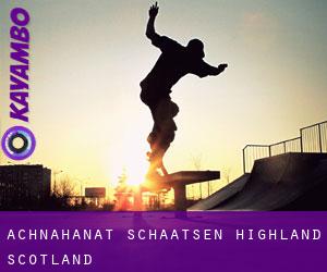 Achnahanat schaatsen (Highland, Scotland)
