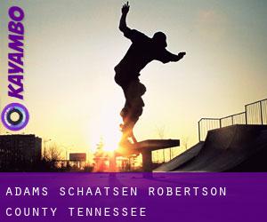 Adams schaatsen (Robertson County, Tennessee)