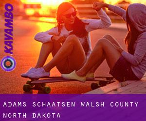Adams schaatsen (Walsh County, North Dakota)