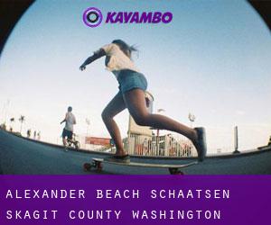 Alexander Beach schaatsen (Skagit County, Washington)
