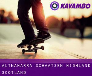 Altnaharra schaatsen (Highland, Scotland)