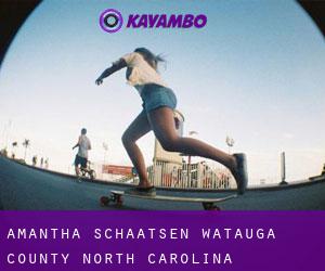 Amantha schaatsen (Watauga County, North Carolina)