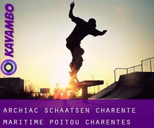 Archiac schaatsen (Charente-Maritime, Poitou-Charentes)