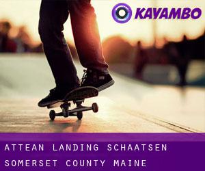 Attean Landing schaatsen (Somerset County, Maine)
