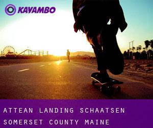 Attean Landing schaatsen (Somerset County, Maine)