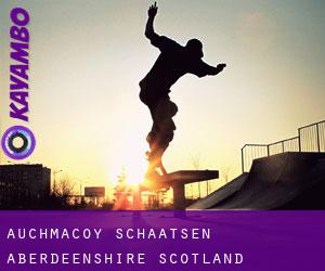 Auchmacoy schaatsen (Aberdeenshire, Scotland)
