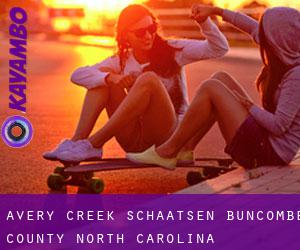 Avery Creek schaatsen (Buncombe County, North Carolina)