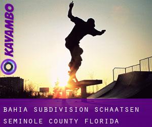 Bahia Subdivision schaatsen (Seminole County, Florida)