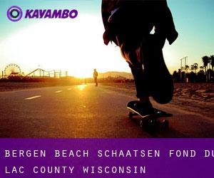 Bergen Beach schaatsen (Fond du Lac County, Wisconsin)