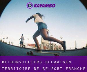 Bethonvilliers schaatsen (Territoire de Belfort, Franche-Comté)