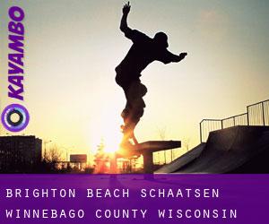Brighton Beach schaatsen (Winnebago County, Wisconsin)