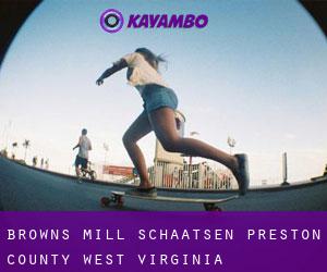 Browns Mill schaatsen (Preston County, West Virginia)
