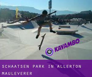 Schaatsen Park in Allerton Mauleverer