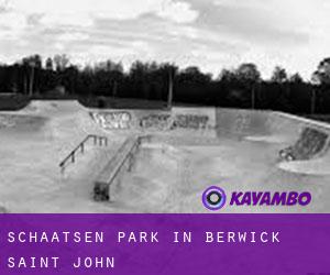 Schaatsen Park in Berwick Saint John