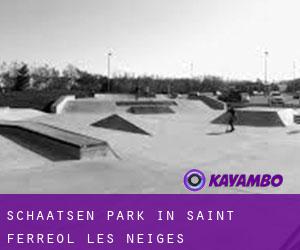 Schaatsen Park in Saint-Ferreol-les-Neiges