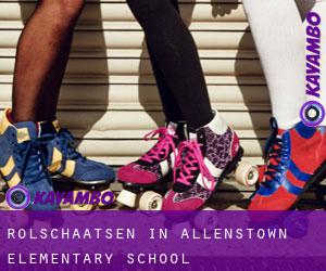 Rolschaatsen in Allenstown Elementary School