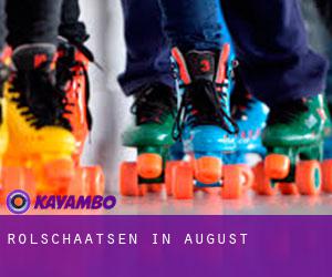 Rolschaatsen in August