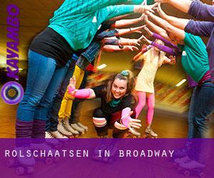 Rolschaatsen in Broadway
