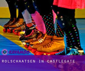 Rolschaatsen in Castlegate