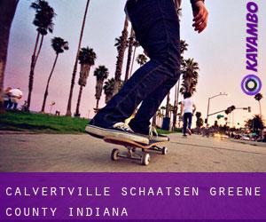 Calvertville schaatsen (Greene County, Indiana)