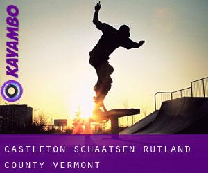 Castleton schaatsen (Rutland County, Vermont)