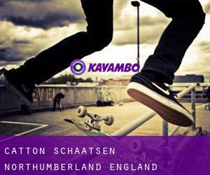 Catton schaatsen (Northumberland, England)
