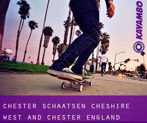 Chester schaatsen (Cheshire West and Chester, England)