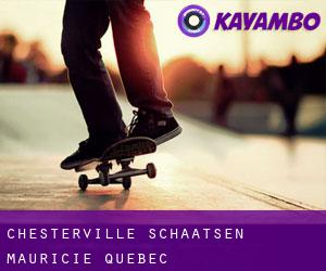 Chesterville schaatsen (Mauricie, Quebec)