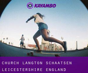 Church Langton schaatsen (Leicestershire, England)
