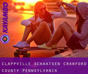 Clappville schaatsen (Crawford County, Pennsylvania)
