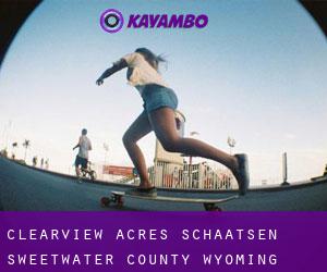 Clearview Acres schaatsen (Sweetwater County, Wyoming)