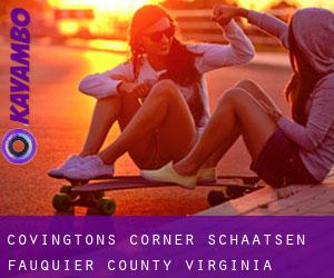 Covingtons Corner schaatsen (Fauquier County, Virginia)