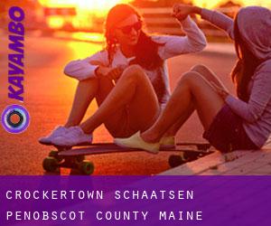 Crockertown schaatsen (Penobscot County, Maine)