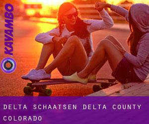Delta schaatsen (Delta County, Colorado)