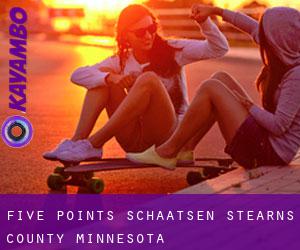 Five Points schaatsen (Stearns County, Minnesota)