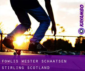 Fowlis Wester schaatsen (Stirling, Scotland)