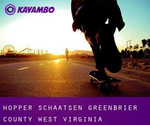 Hopper schaatsen (Greenbrier County, West Virginia)