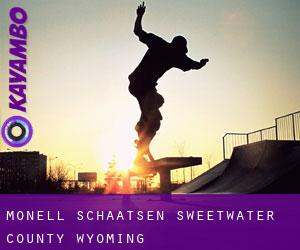 Monell schaatsen (Sweetwater County, Wyoming)