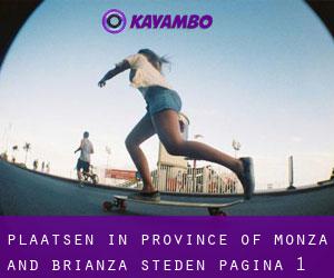 plaatsen in Province of Monza and Brianza (Steden) - pagina 1