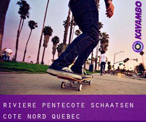 Rivière-Pentecôte schaatsen (Côte-Nord, Quebec)