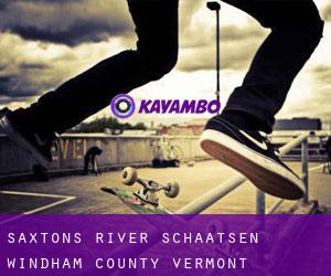 Saxtons River schaatsen (Windham County, Vermont)